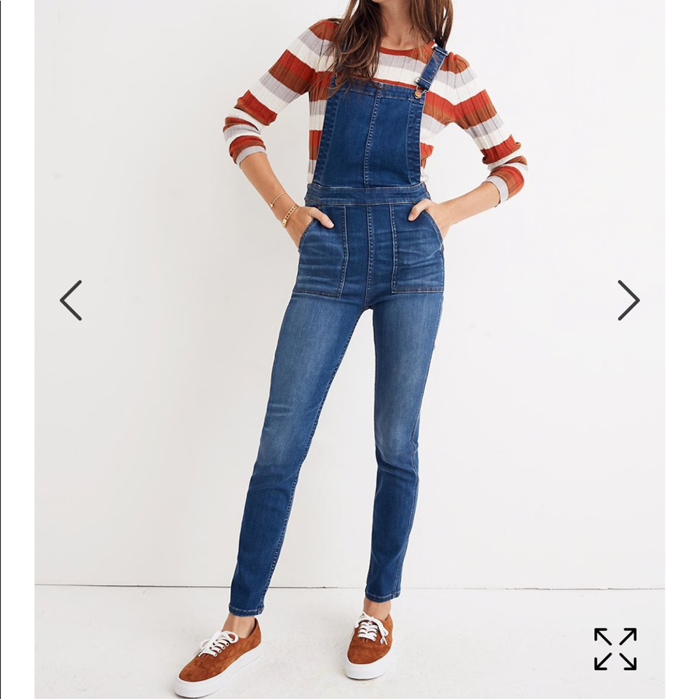 Madewell Overalls in Santiago Wash EUC XS
